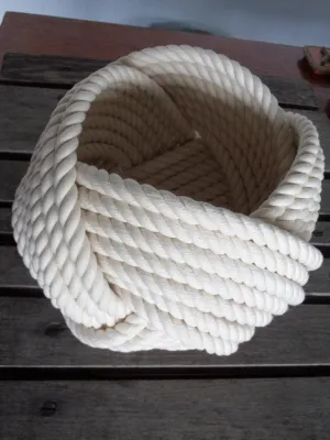 10" x 8 " Cotton Rope Basket