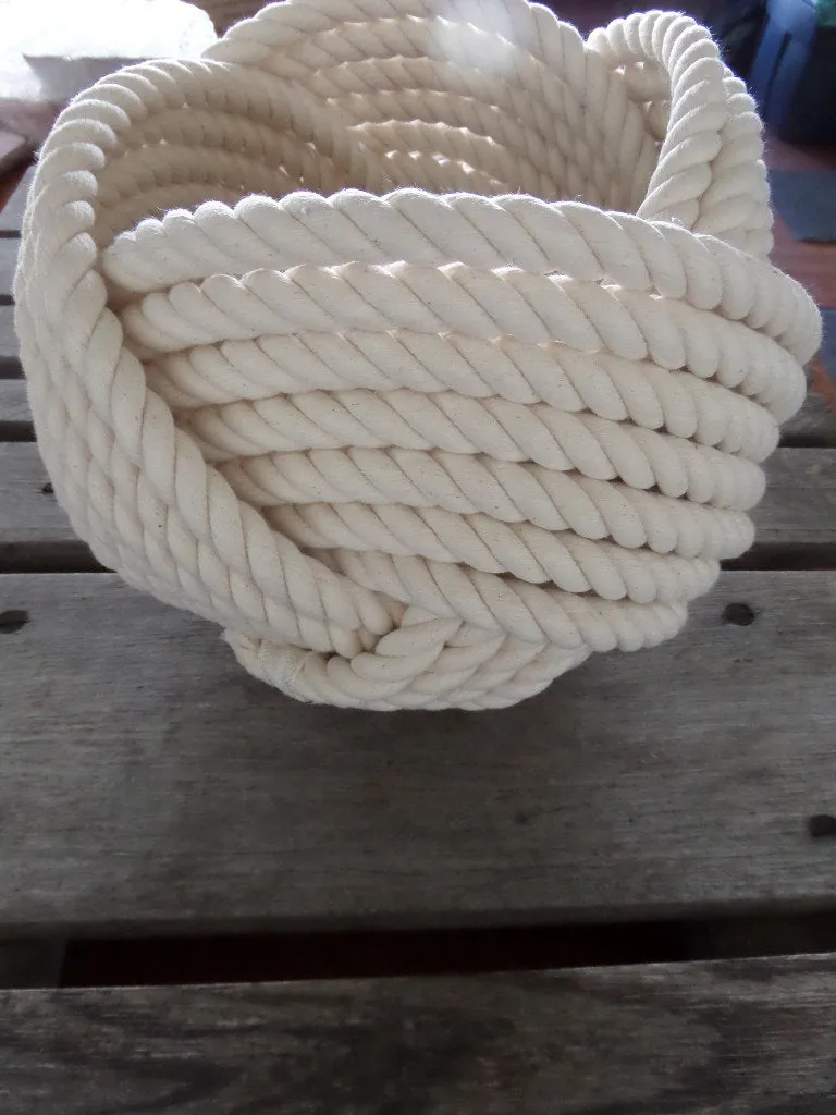 10" x 8 " Cotton Rope Basket