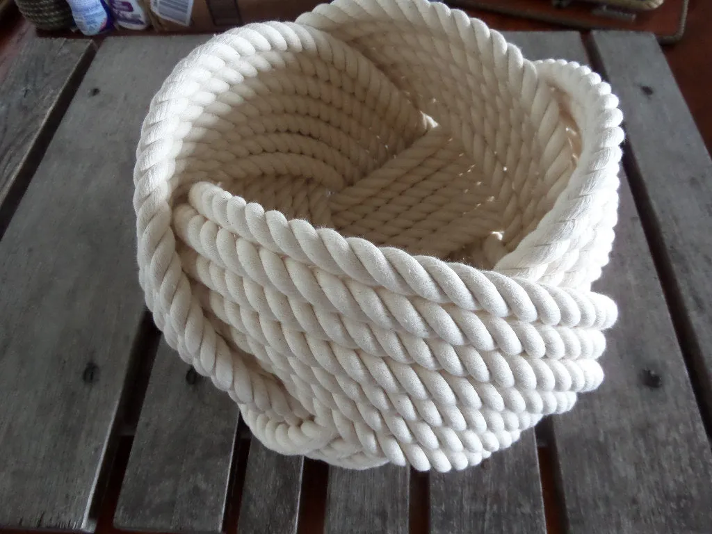 10" x 8 " Cotton Rope Basket