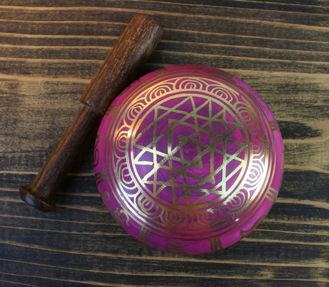 4 Inch Lotus Singing Bowl