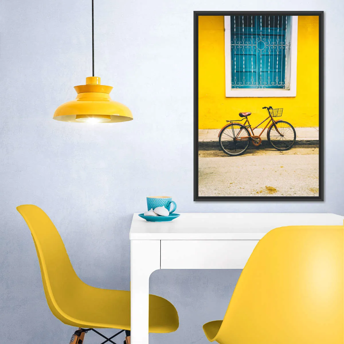 A Bicycle Of Cuba Wall Art