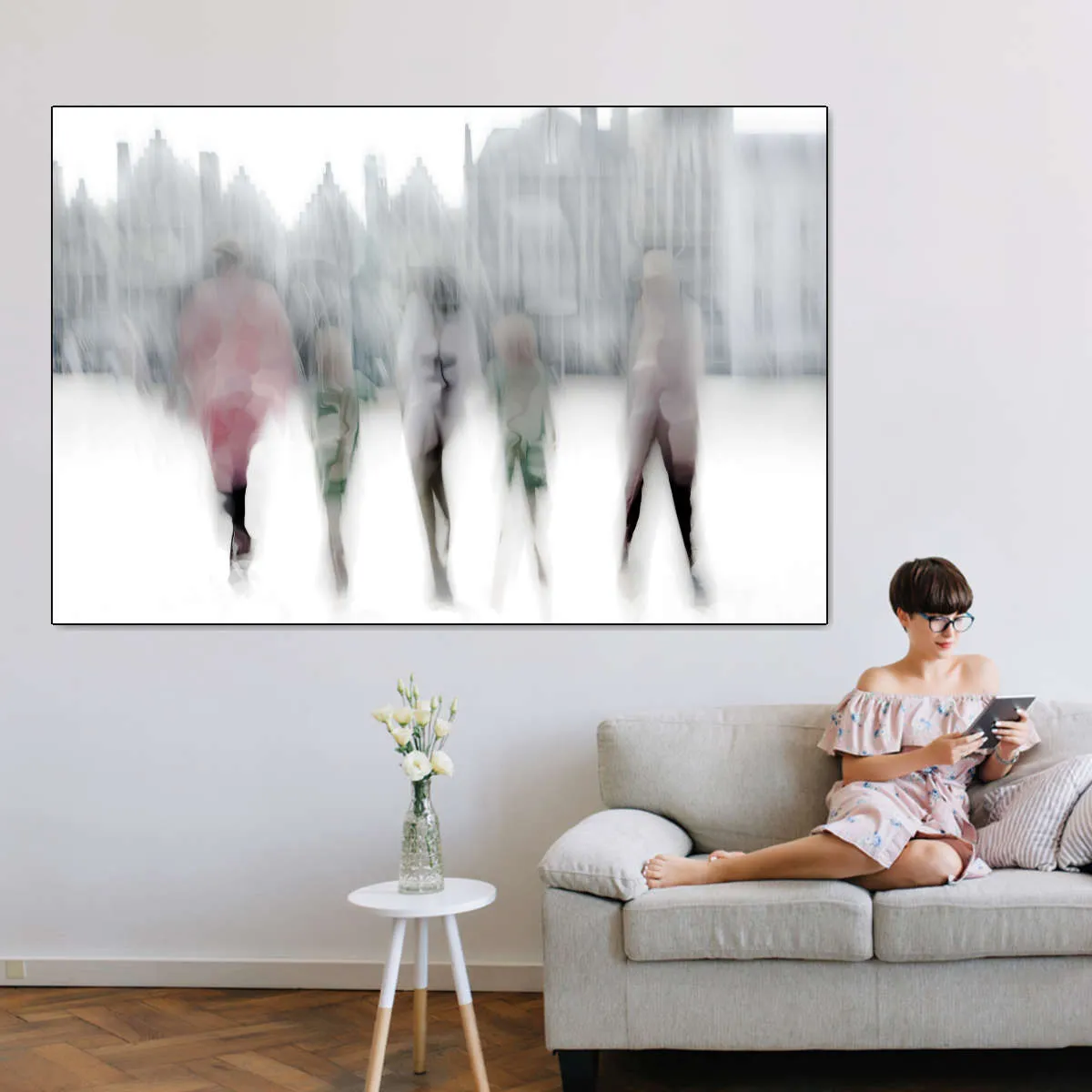 A Ghost Town Wall Art