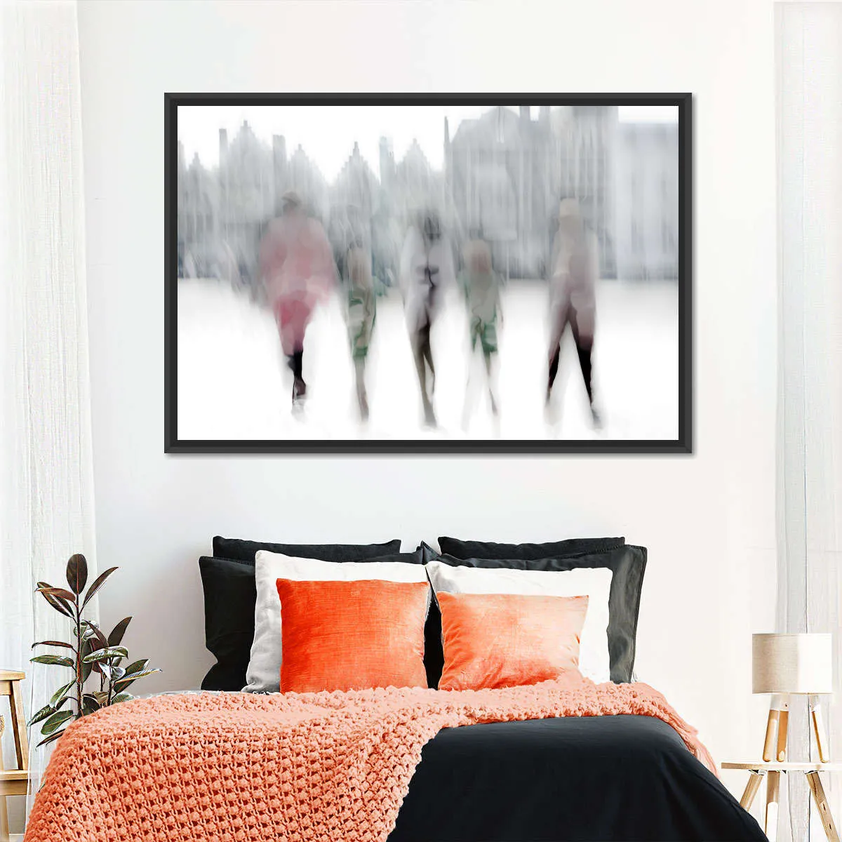 A Ghost Town Wall Art