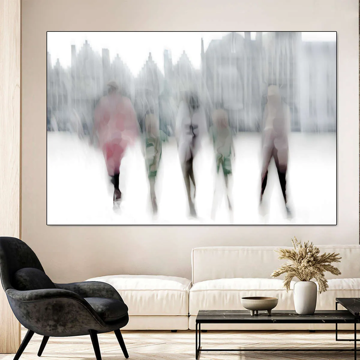 A Ghost Town Wall Art