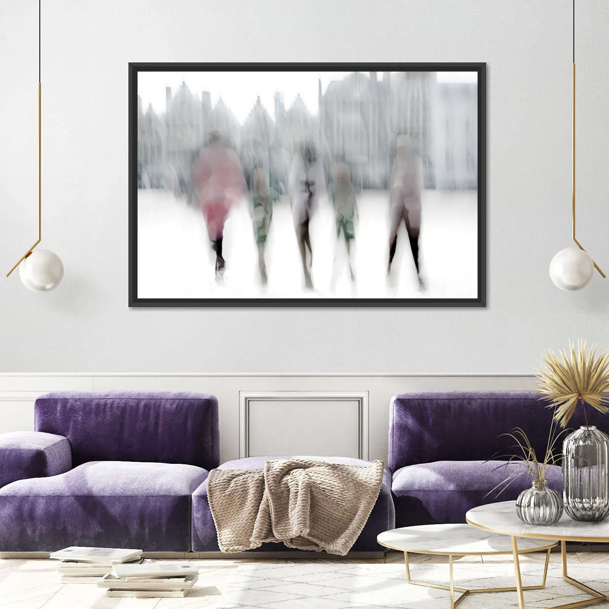 A Ghost Town Wall Art
