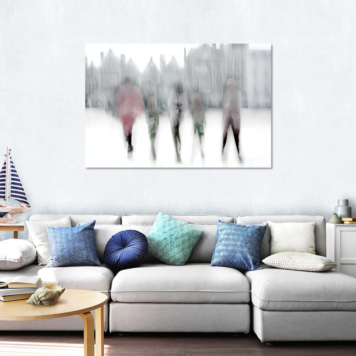 A Ghost Town Wall Art