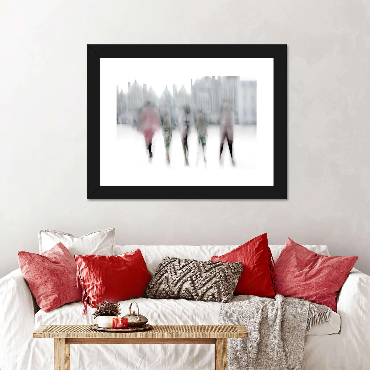 A Ghost Town Wall Art