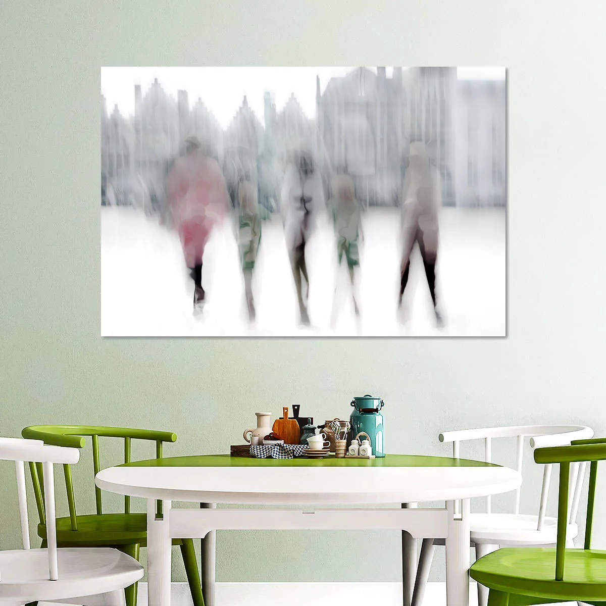 A Ghost Town Wall Art