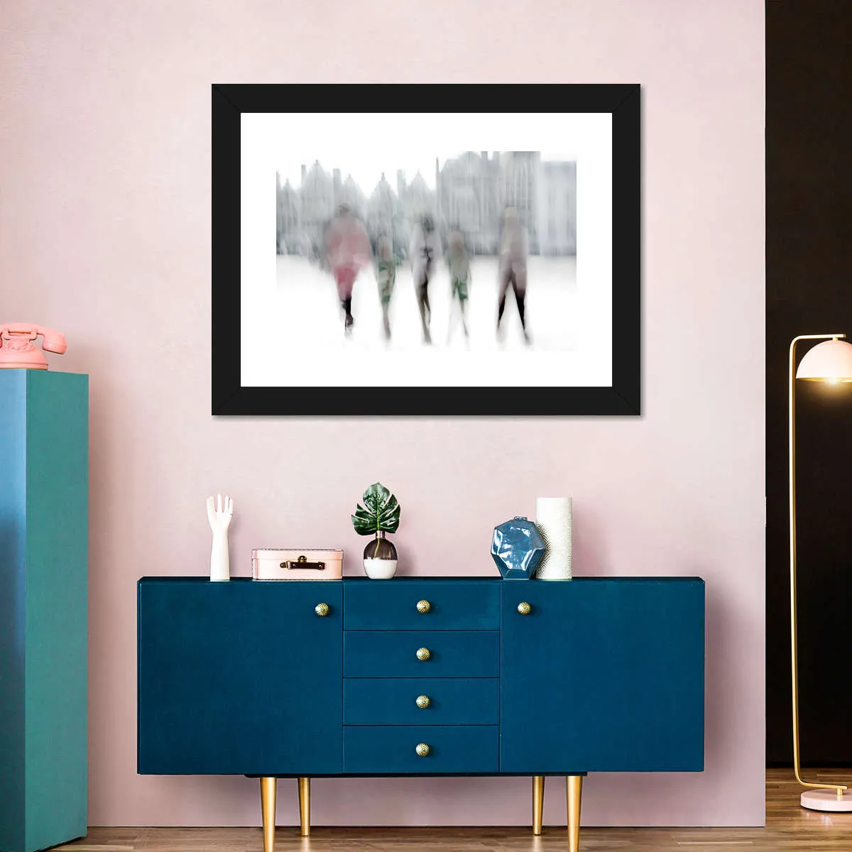 A Ghost Town Wall Art