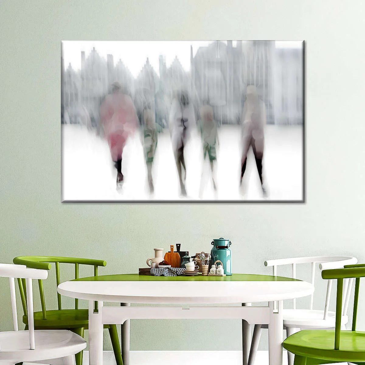 A Ghost Town Wall Art