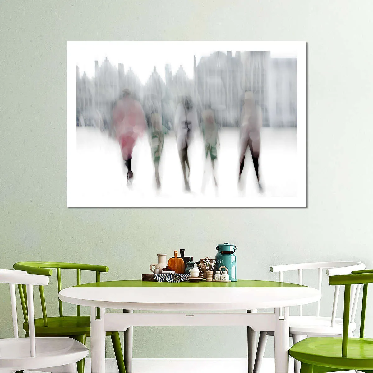 A Ghost Town Wall Art