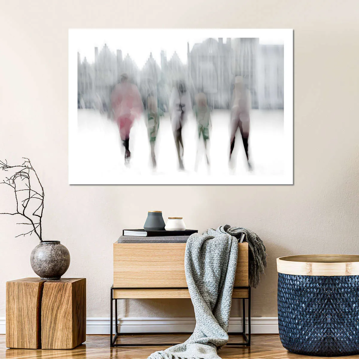 A Ghost Town Wall Art