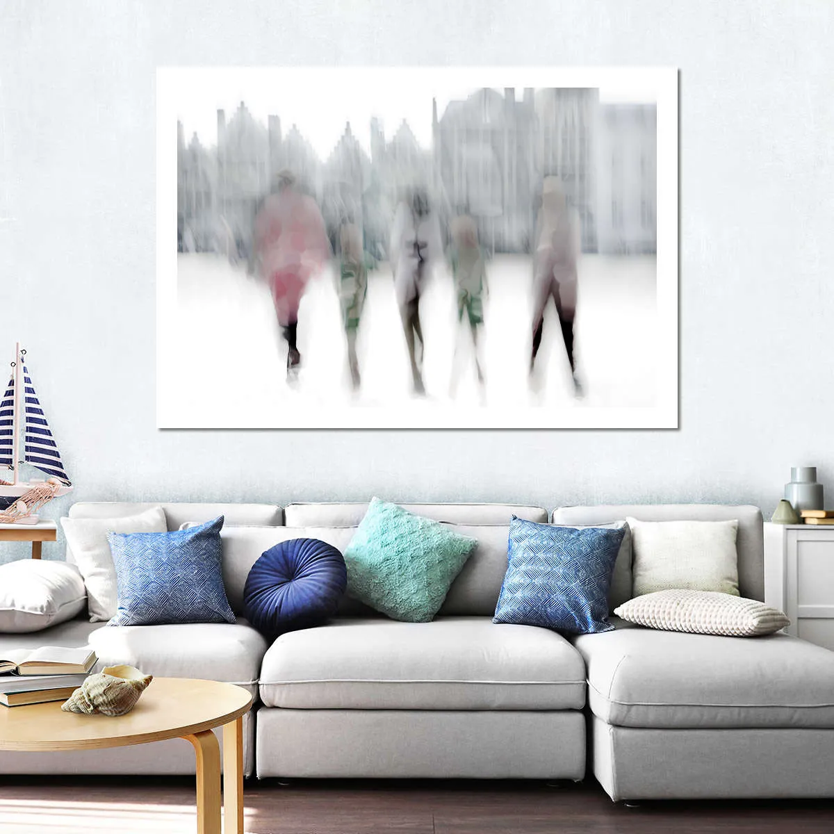 A Ghost Town Wall Art