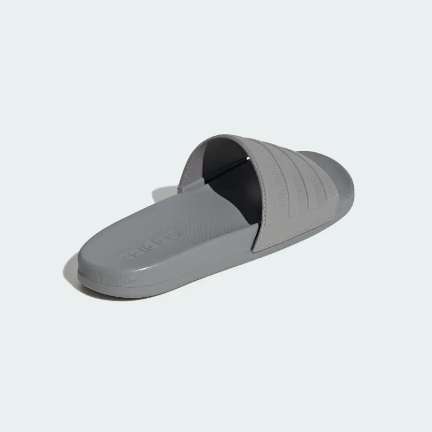 ADIDAS MEN'S ADILETTE COMFORT GREY SLIDES