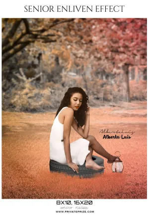 Alberta Luis - Senior Enliven Effect Photography Template