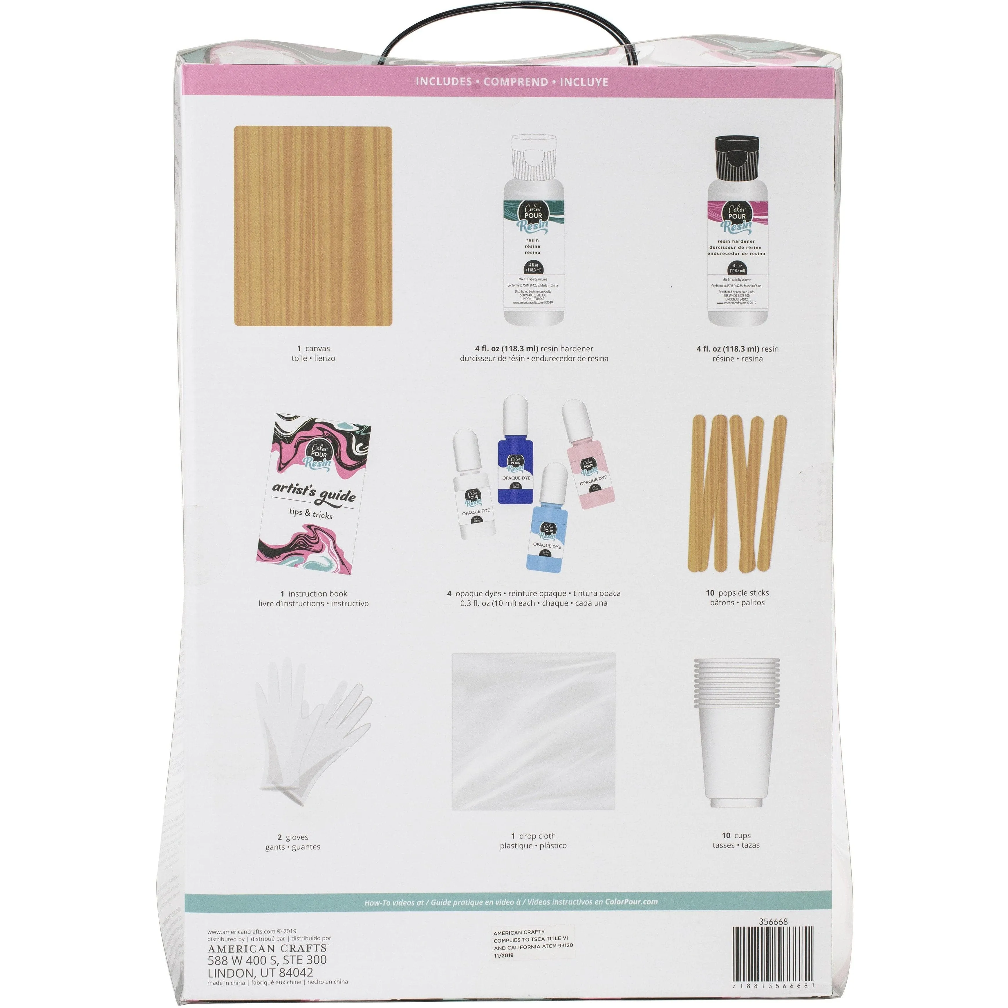 American Crafts Colour Pour Resin Starter Kit