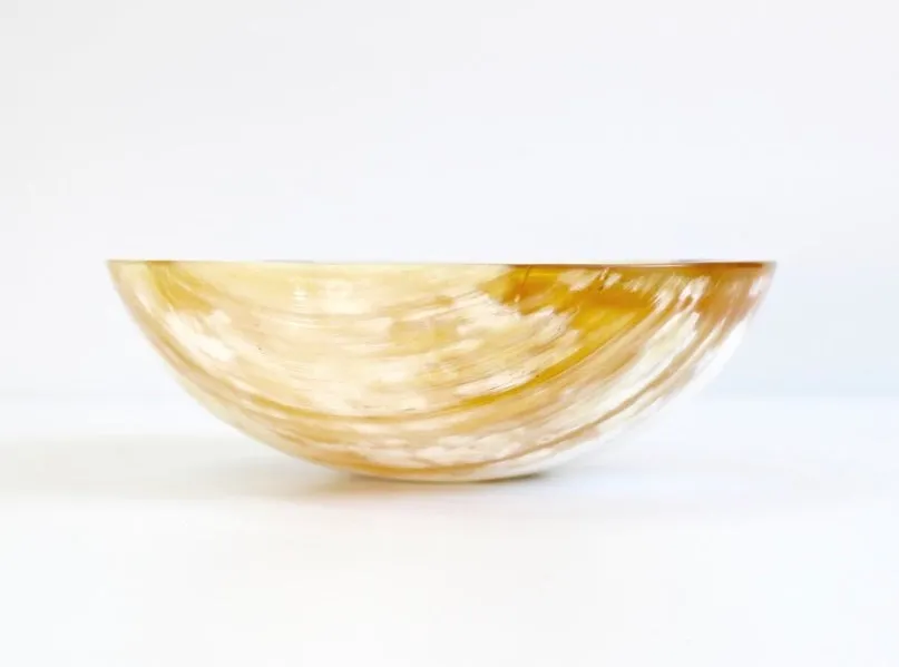 Ankole Cow Horn Decorative or Fruit Bowls