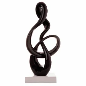Antilia Treble Abstract Sculpture - Large Black