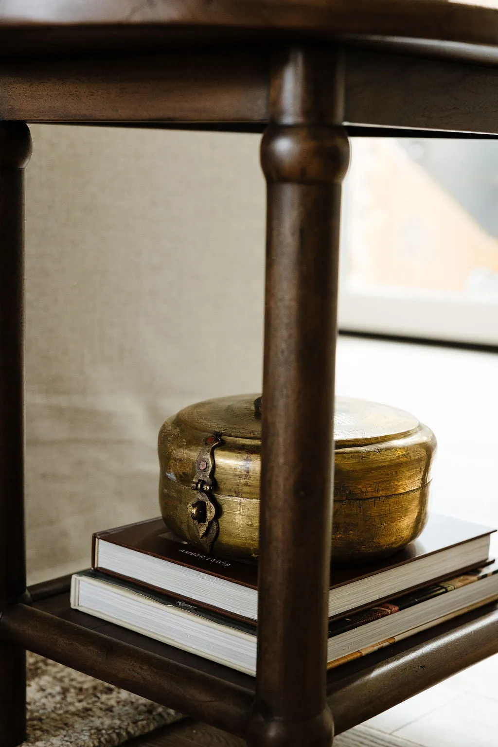Antique Brass Chapati Box