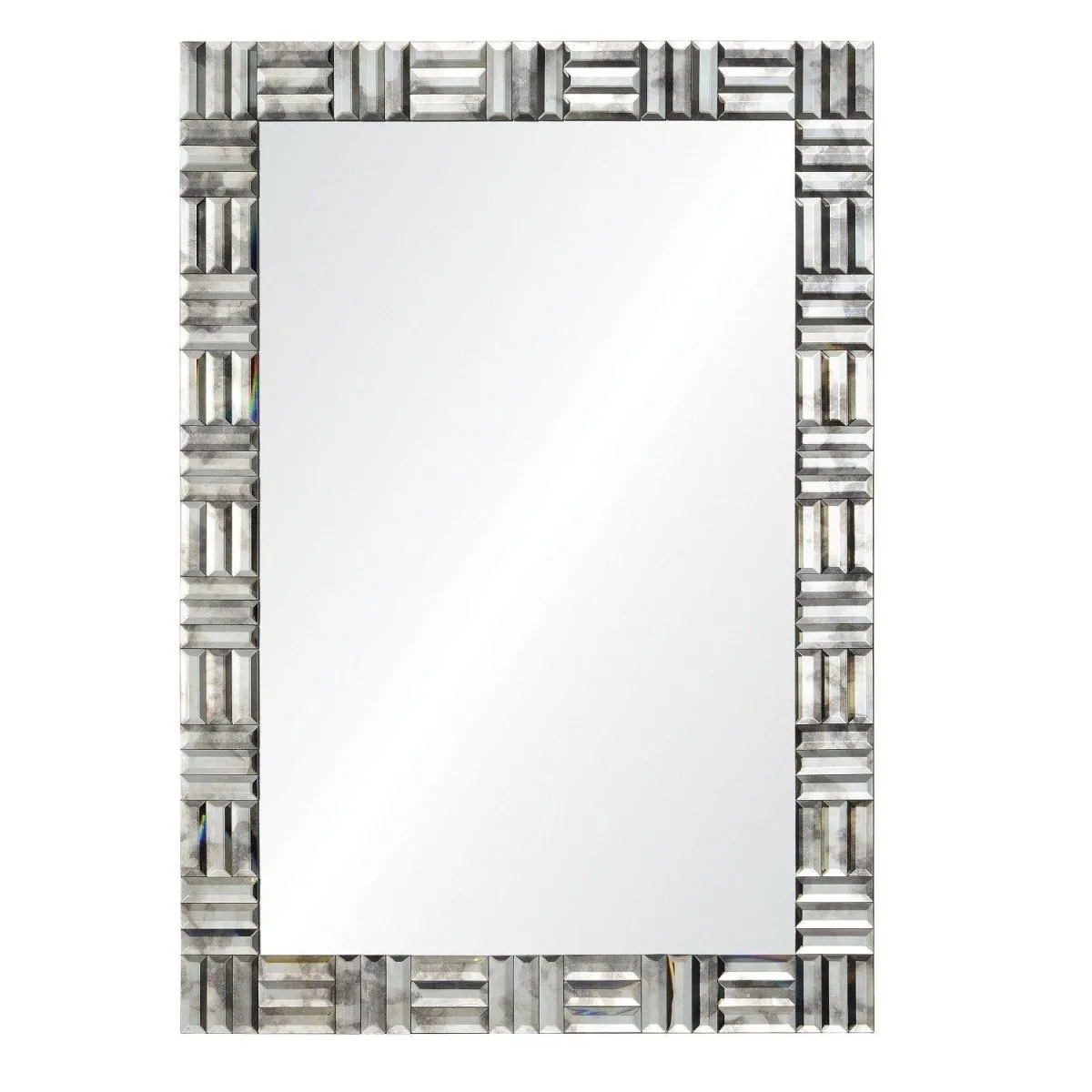Antiqued Mirror Framed Mirror by Suzanne Kasler