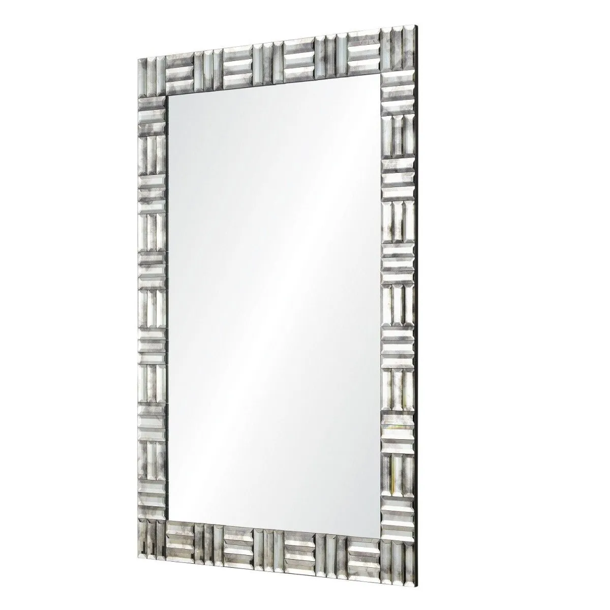 Antiqued Mirror Framed Mirror by Suzanne Kasler