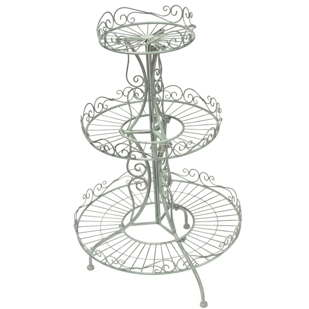 Ascalon Wirework Plant Stand - 'Green'