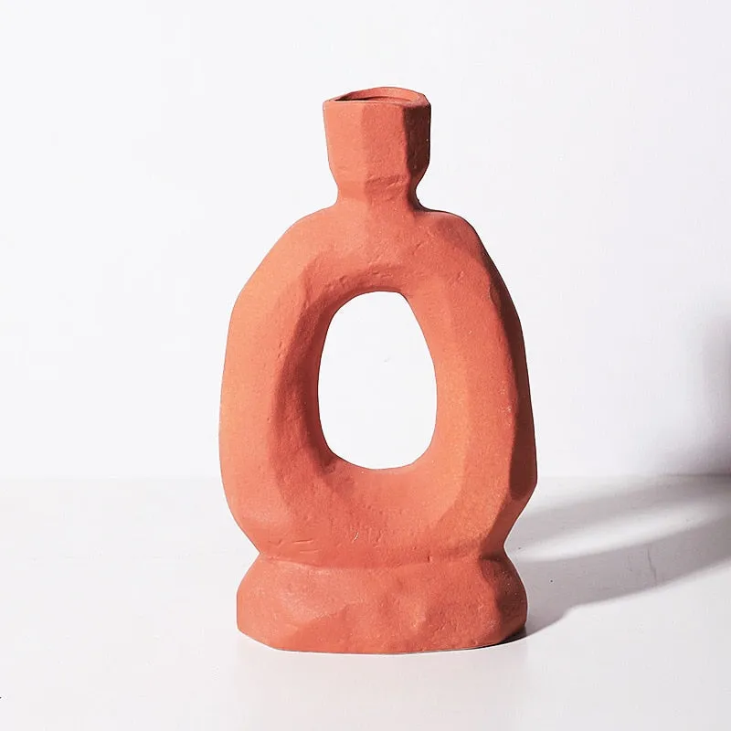 Attaya Textured Ceramic Vase