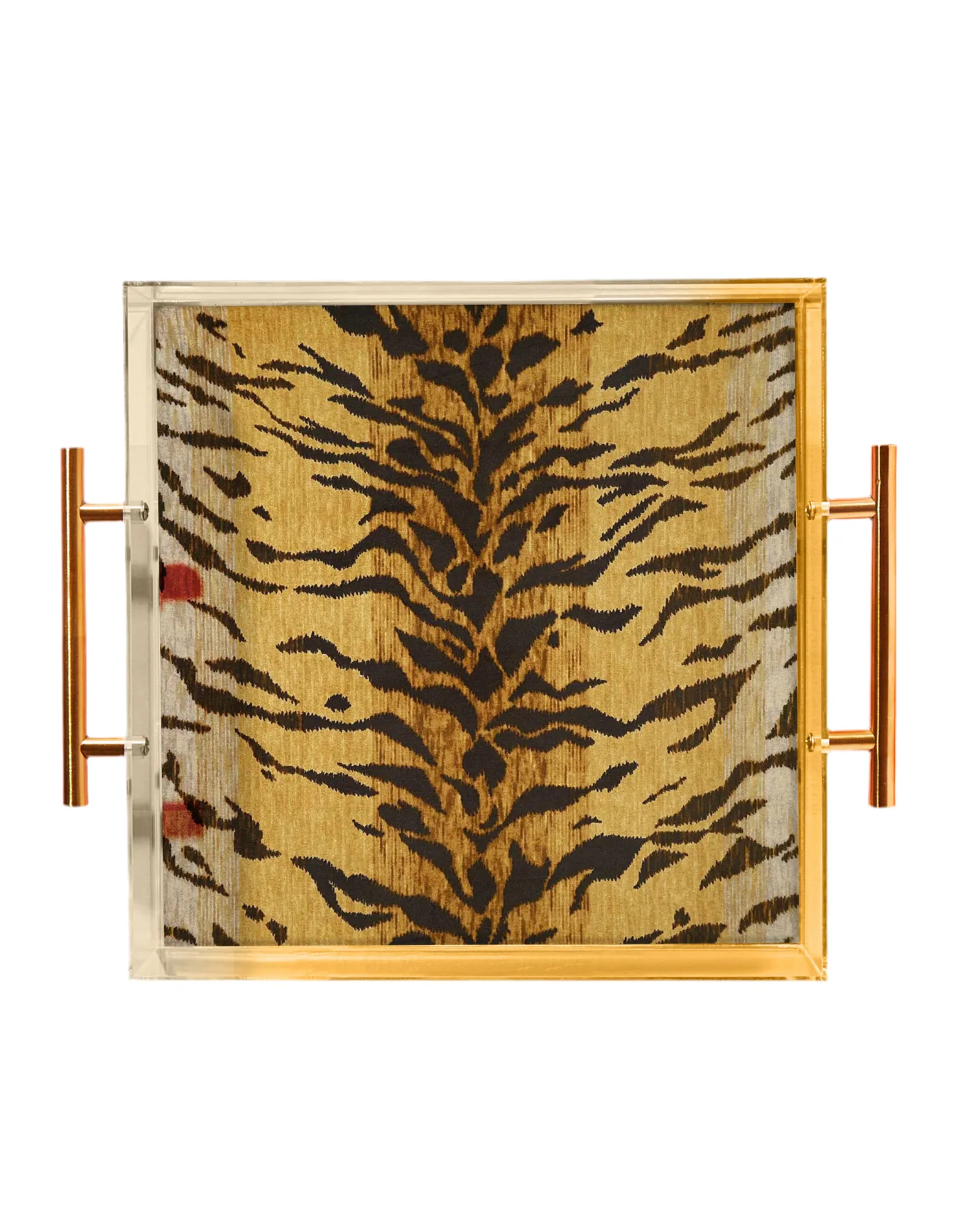 Bengal Print Acrylic Tray