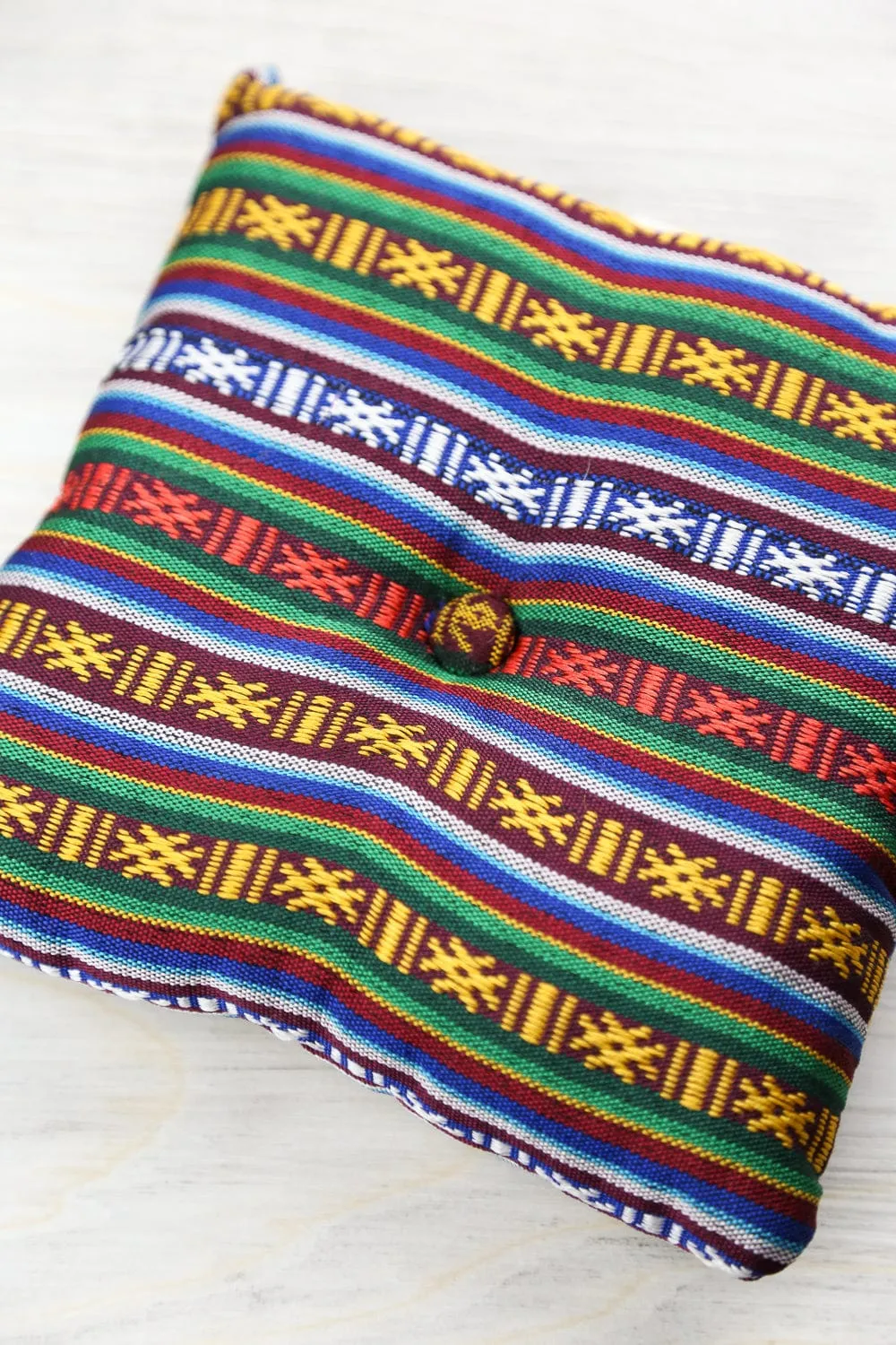Bhutanese Tradition Singing Bowl Pillow