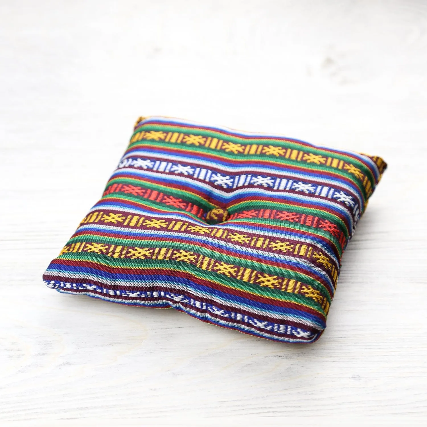 Bhutanese Tradition Singing Bowl Pillow