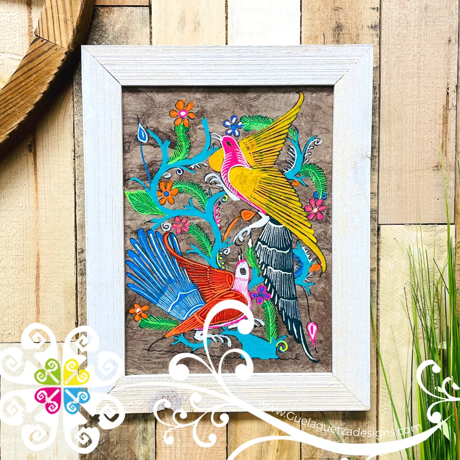 Birds Guerrero Wall Art - Medium Size Painting