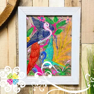 Birds Guerrero Wall Art - Medium Size Painting
