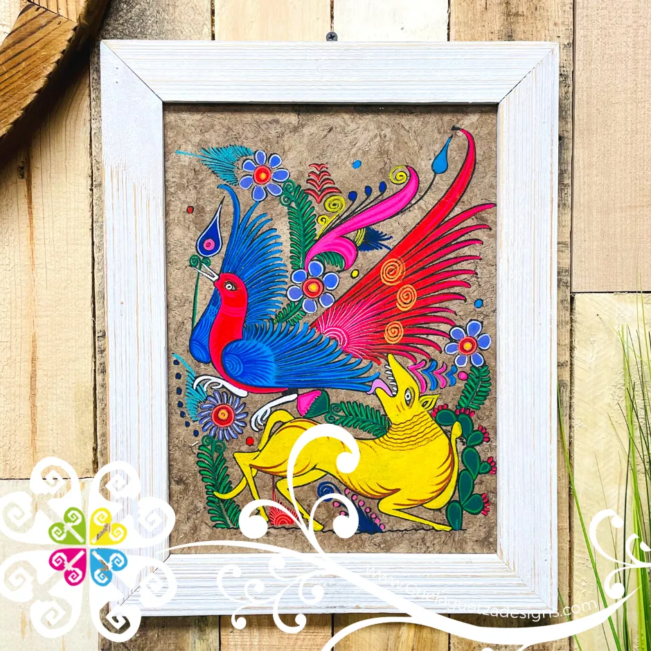 Birds Guerrero Wall Art - Medium Size Painting