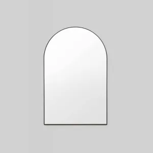Bjorn Arch Mirror 55cm x 85cm - Black