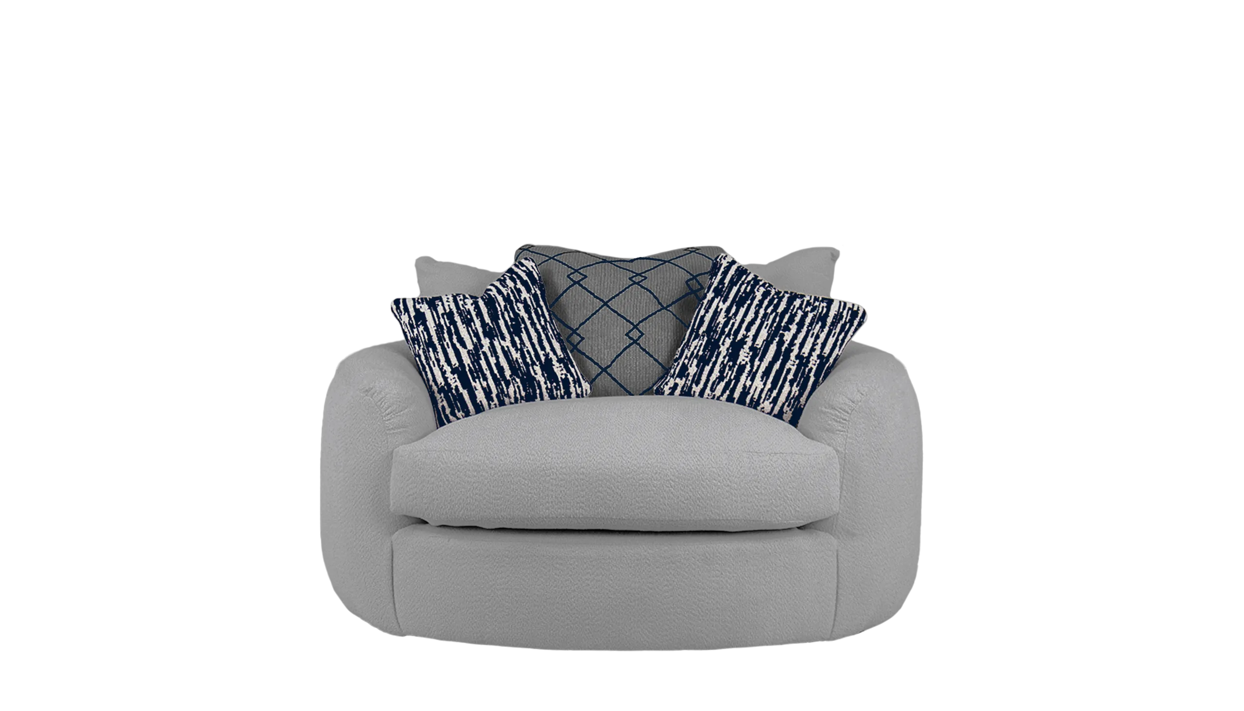 Bow Swivel Cuddler Sofa