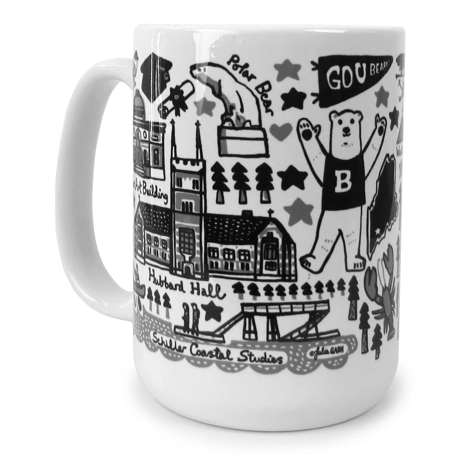 Bowdoin College Mug from Julia Gash