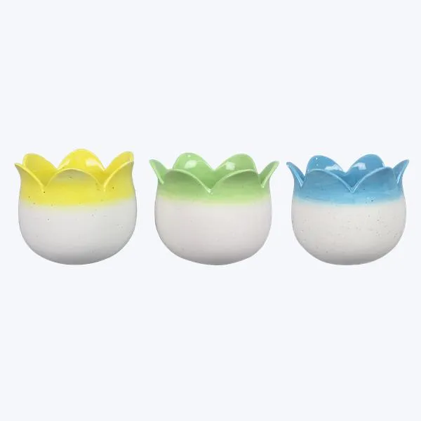 Bright Floral Pot