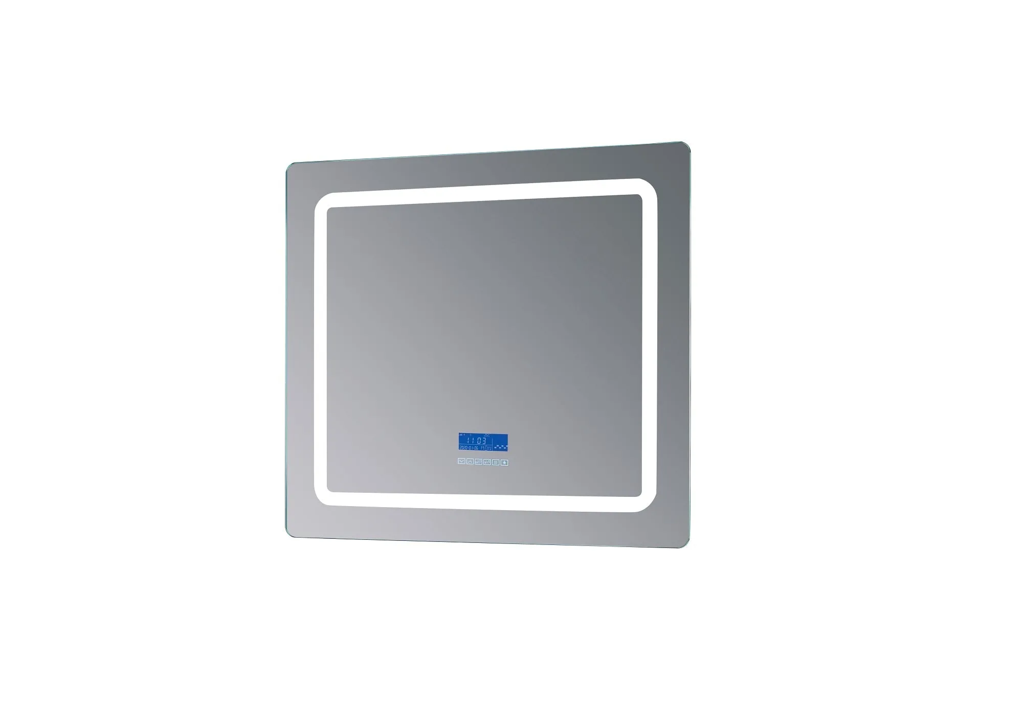 Caldona 36" Wide x 36" Tall LED Mirror w/ Defogger