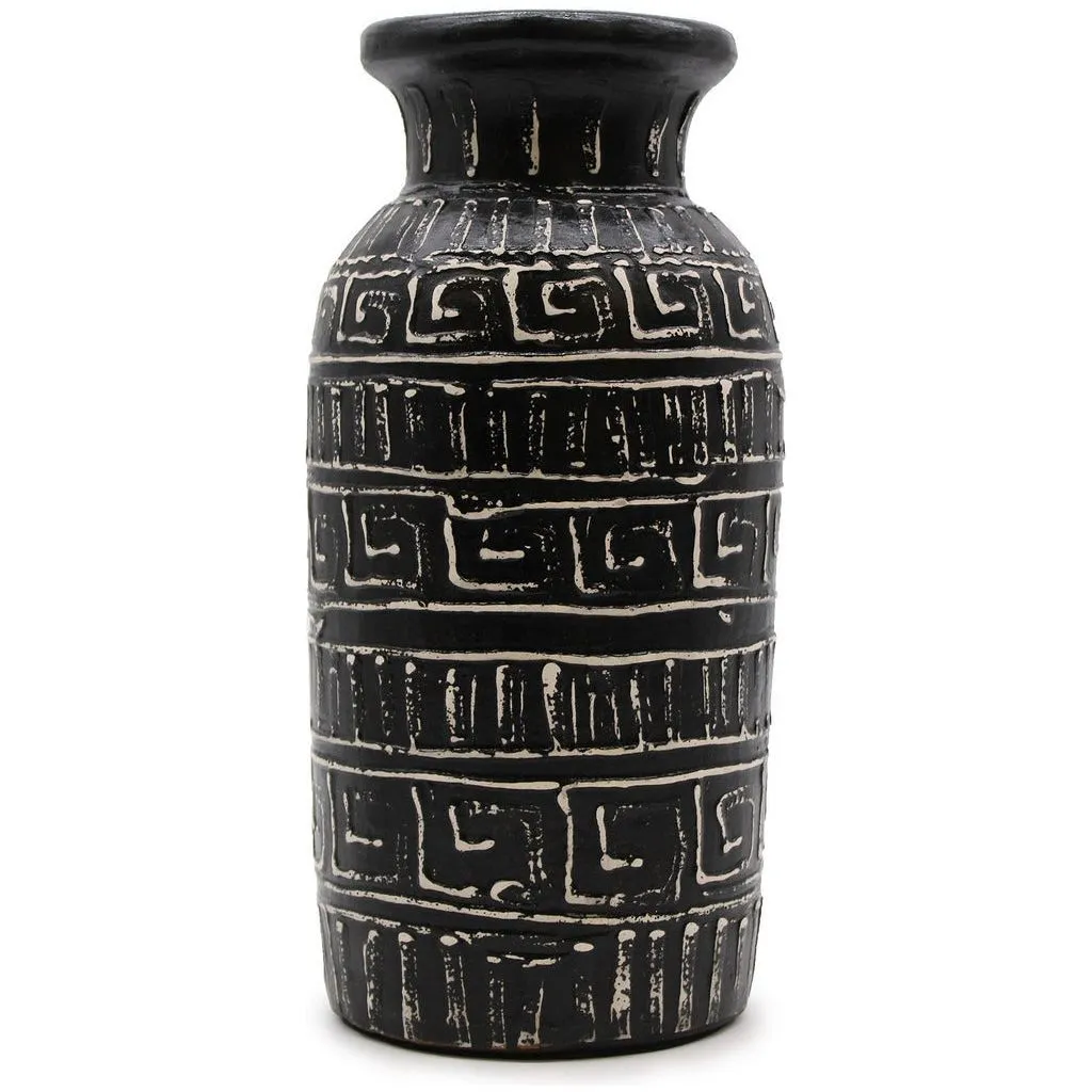 Ceramic Vases from Lombok - Indonesian pottery - Fairly Traded - Black & White