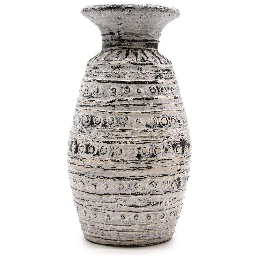Ceramic Vases from Lombok - Indonesian pottery - Fairly Traded - Black & White