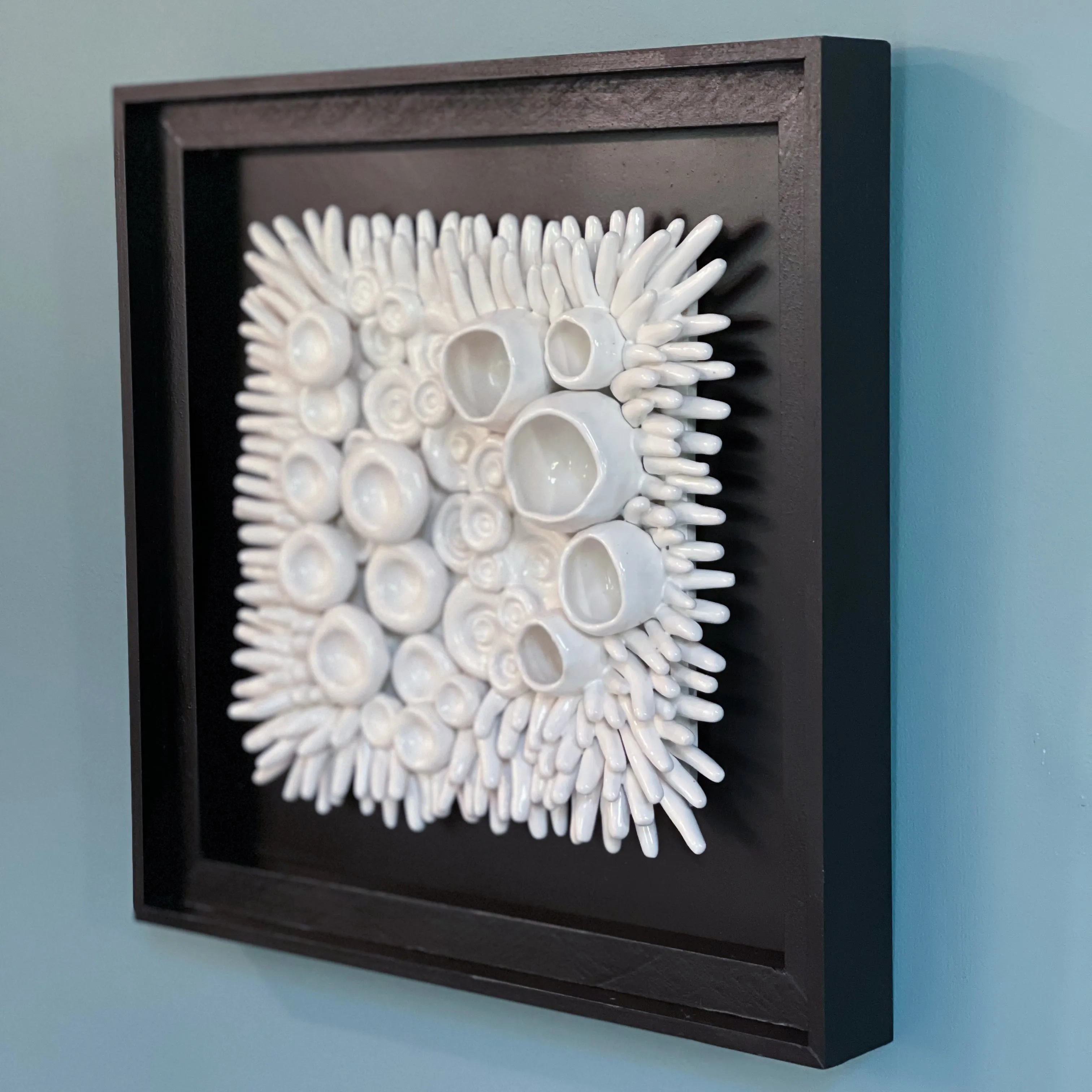 Ceramic Wall Art -  Barnacle and Anemone Sea Texture