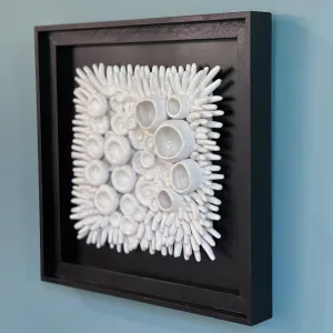 Ceramic Wall Art -  Barnacle and Anemone Sea Texture