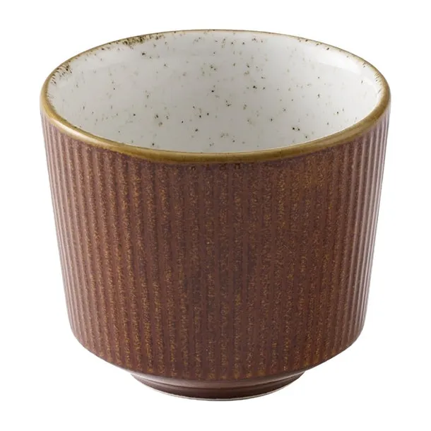Churchill Nourish Cinnamon Brown Barley White Kochi Chip Mugs 325ml (Pack of 12) - HX195