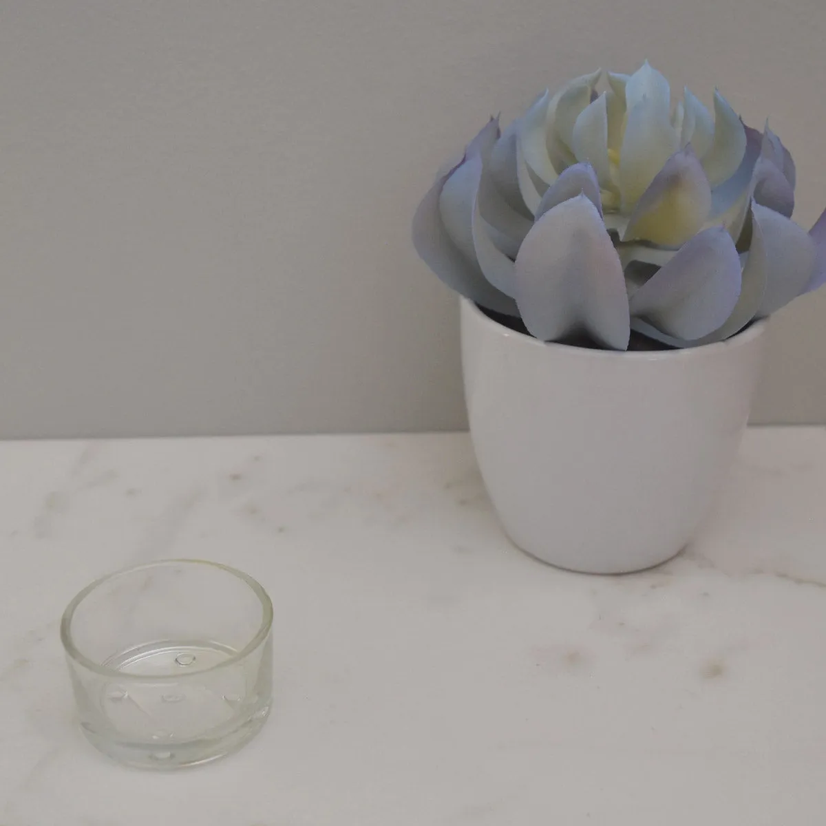 Clear Glass Tealight Cup