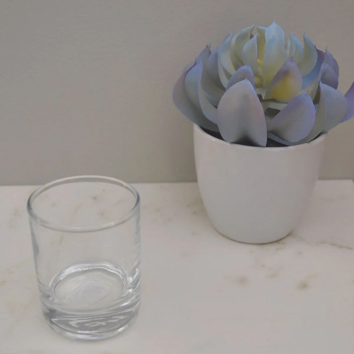 Clear Glass Votive Cup