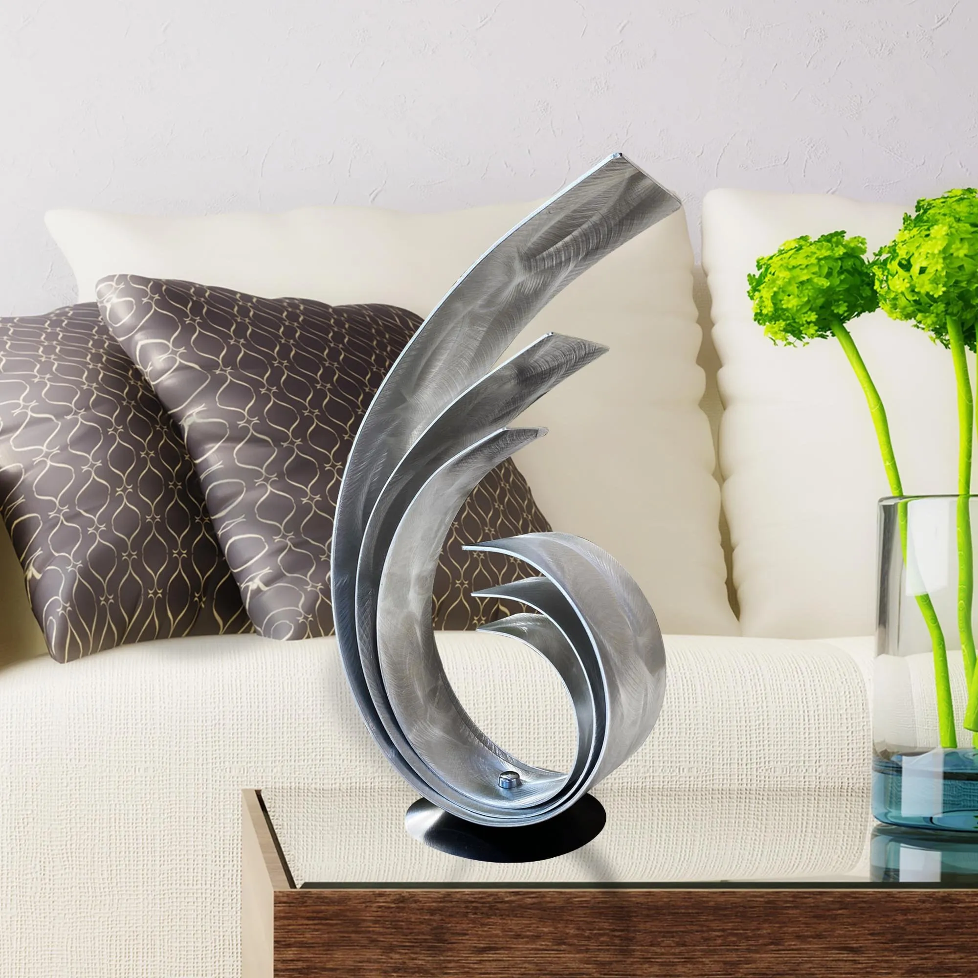 Crest Accent Sculpture - Limited, Signed - Unique Gift