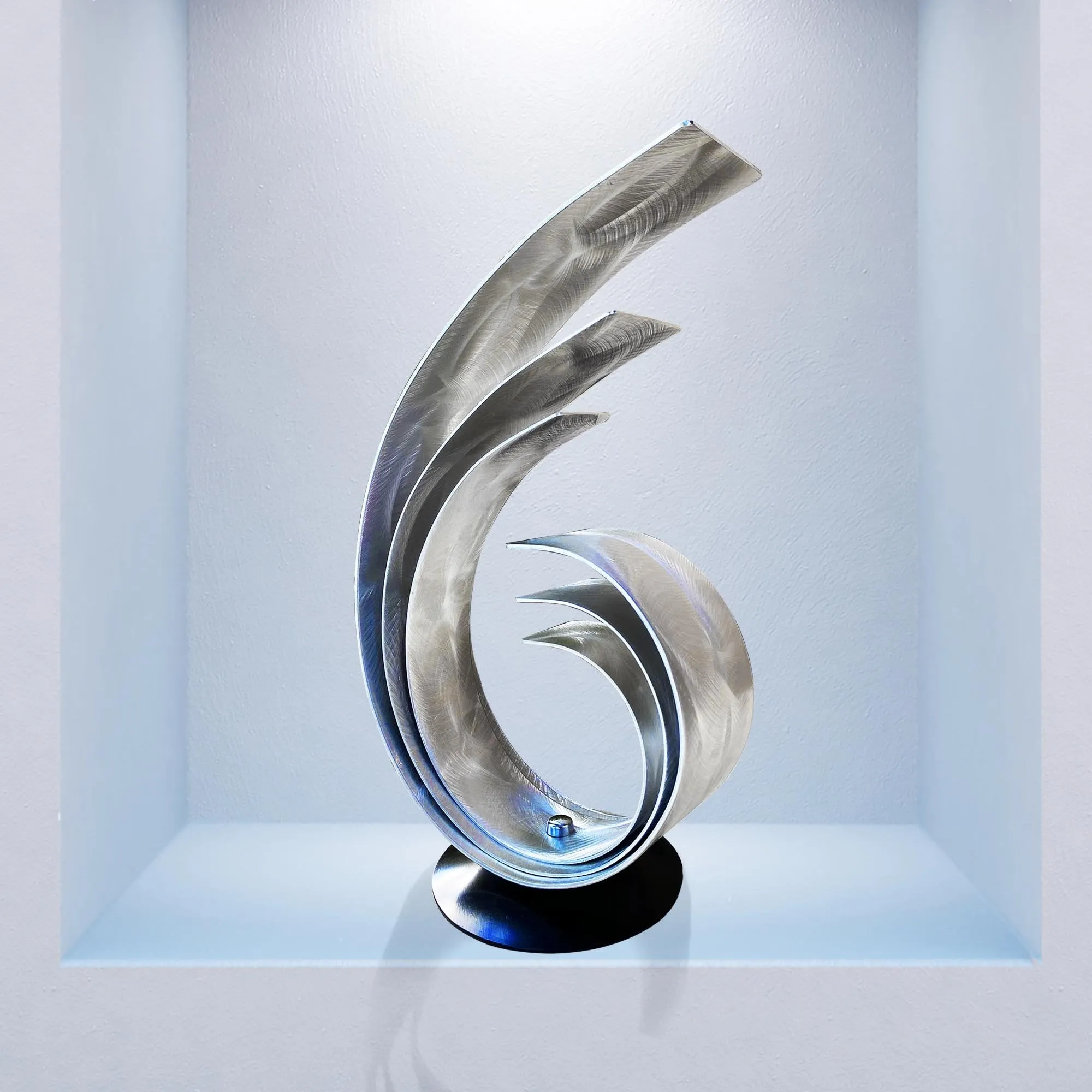 Crest Accent Sculpture - Limited, Signed - Unique Gift