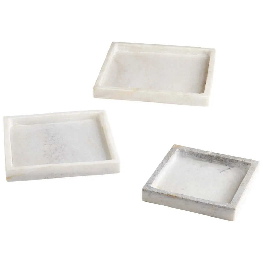 Cyan Design 10594 Biancastra Tray - White - Large