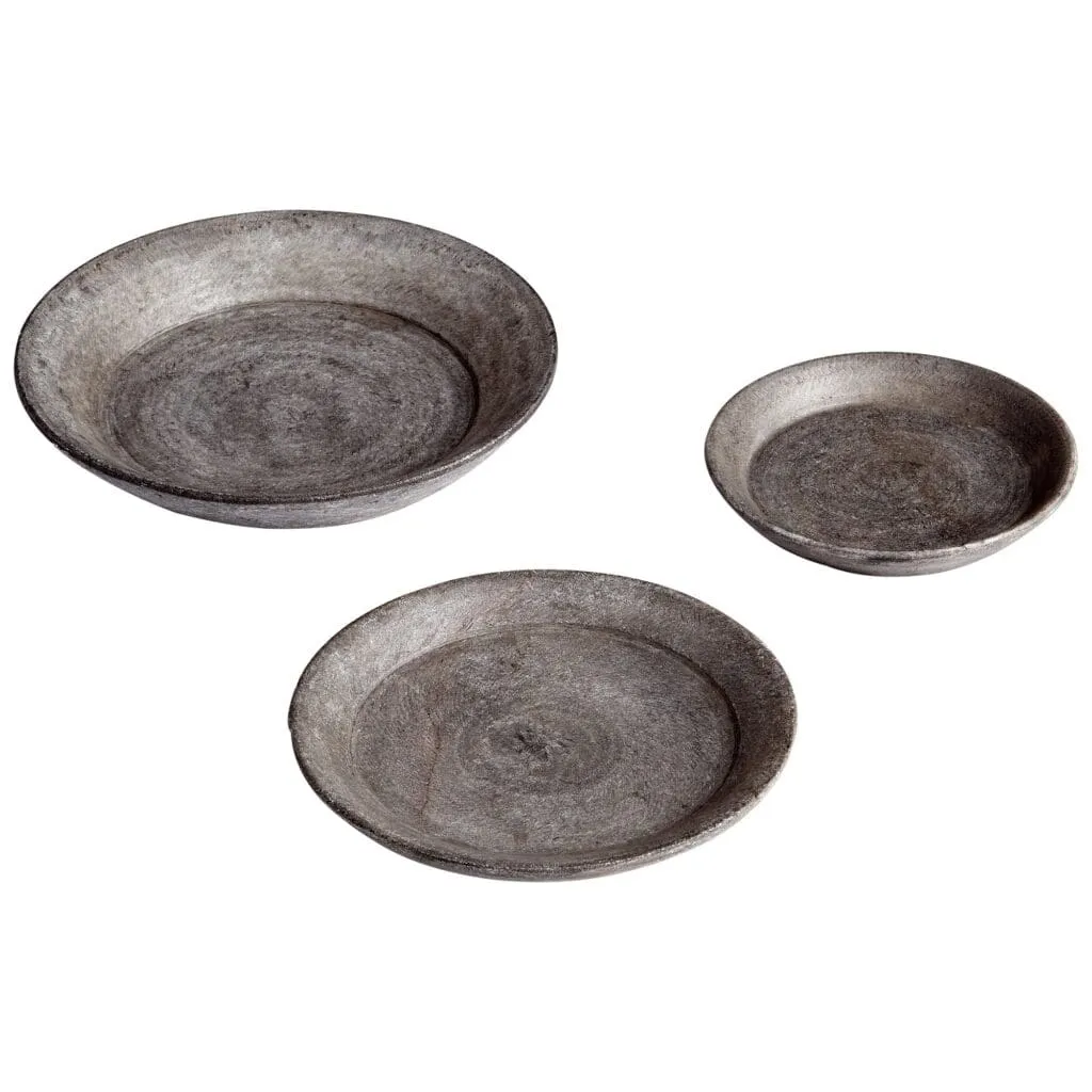 Cyan Design 10602 Rombos Tray - Grey - Small