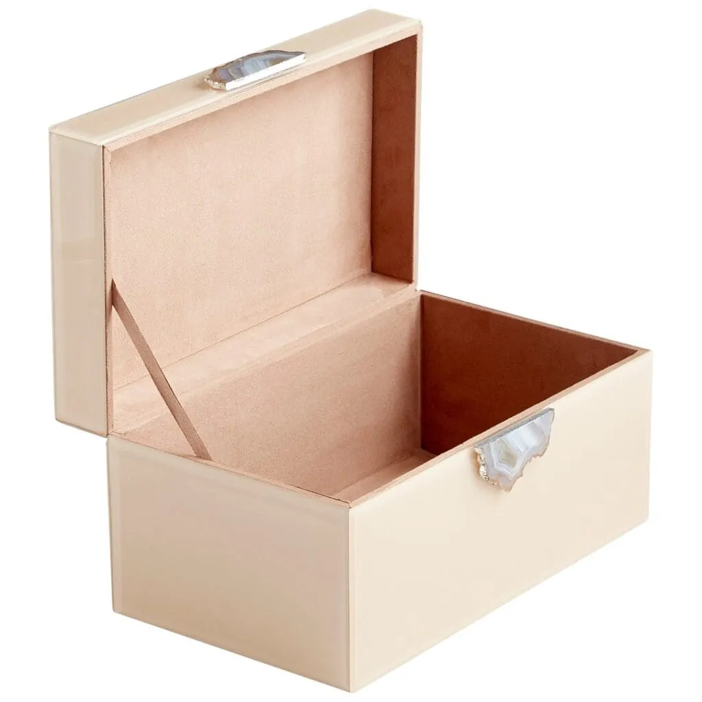 Cyan Design 10744 Bijou Container - Beige - Large